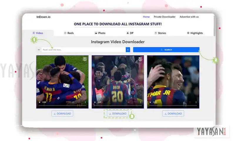 Instafinsta download video story instagram