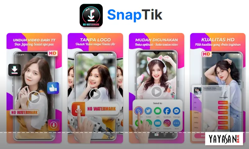download video TikTok Snaptik apk